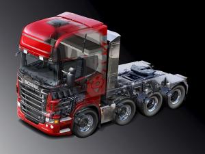 Scania R730 8x4 Topline '2010